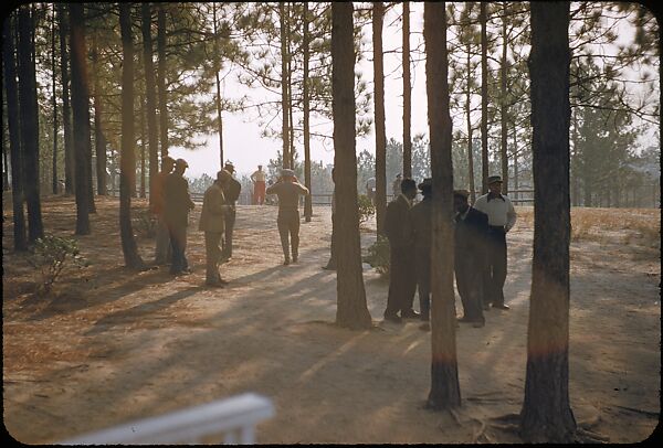 [493 Views of Golf Courses, for Fortune Article "October's Game"], Walker Evans (American, St. Louis, Missouri 1903–1975 New Haven, Connecticut), Color film transparency