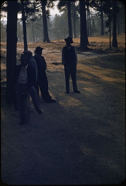 [493 Views of Golf Courses, for Fortune Article "October's Game"], Walker Evans (American, St. Louis, Missouri 1903–1975 New Haven, Connecticut), Color film transparency