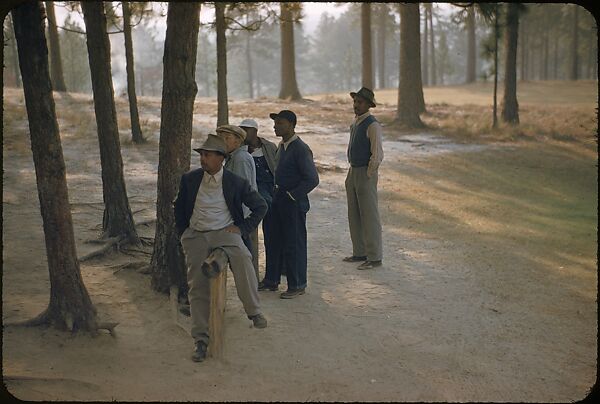 [493 Views of Golf Courses, for Fortune Article "October's Game"], Walker Evans (American, St. Louis, Missouri 1903–1975 New Haven, Connecticut), Color film transparency