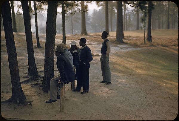 [493 Views of Golf Courses, for Fortune Article "October's Game"], Walker Evans (American, St. Louis, Missouri 1903–1975 New Haven, Connecticut), Color film transparency