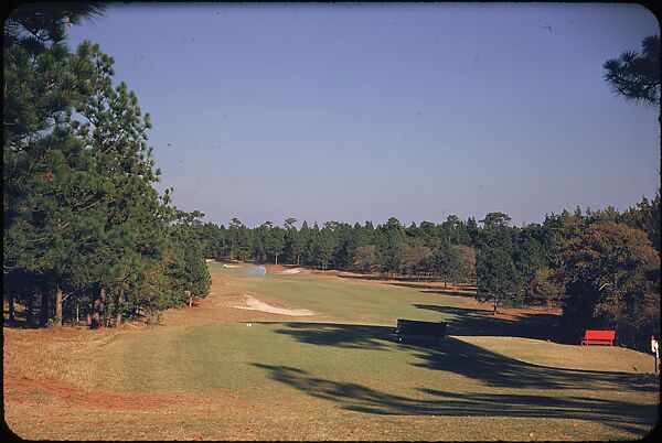 [493 Views of Golf Courses, for Fortune Article "October's Game"], Walker Evans (American, St. Louis, Missouri 1903–1975 New Haven, Connecticut), Color film transparency