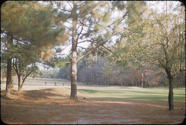 [493 Views of Golf Courses, for Fortune Article "October's Game"], Walker Evans (American, St. Louis, Missouri 1903–1975 New Haven, Connecticut), Color film transparency