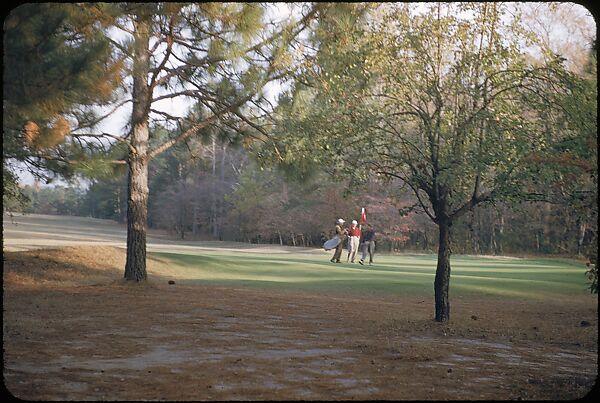 [493 Views of Golf Courses, for Fortune Article "October's Game"], Walker Evans (American, St. Louis, Missouri 1903–1975 New Haven, Connecticut), Color film transparency