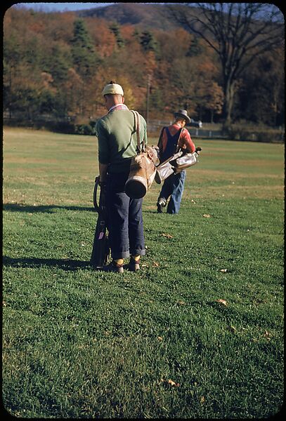[493 Views of Golf Courses, for Fortune Article "October's Game"], Walker Evans (American, St. Louis, Missouri 1903–1975 New Haven, Connecticut), Color film transparency