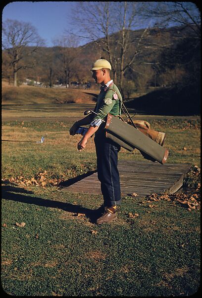 [493 Views of Golf Courses, for Fortune Article "October's Game"], Walker Evans (American, St. Louis, Missouri 1903–1975 New Haven, Connecticut), Color film transparency