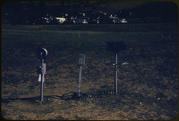[493 Views of Golf Courses, for Fortune Article "October's Game"], Walker Evans (American, St. Louis, Missouri 1903–1975 New Haven, Connecticut), Color film transparency