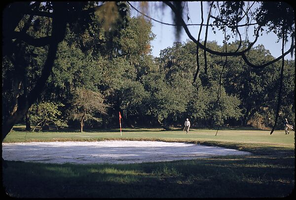 [493 Views of Golf Courses, for Fortune Article "October's Game"], Walker Evans (American, St. Louis, Missouri 1903–1975 New Haven, Connecticut), Color film transparency