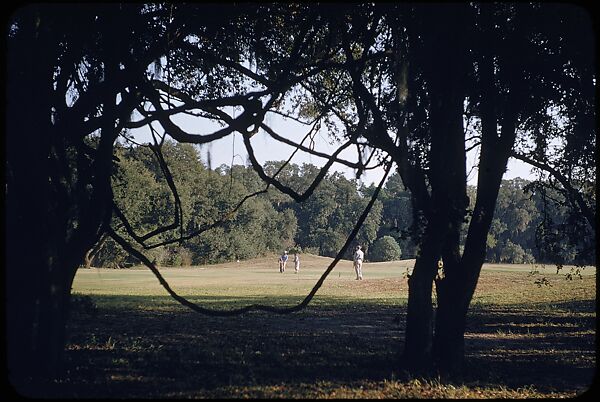 [493 Views of Golf Courses, for Fortune Article "October's Game"], Walker Evans (American, St. Louis, Missouri 1903–1975 New Haven, Connecticut), Color film transparency