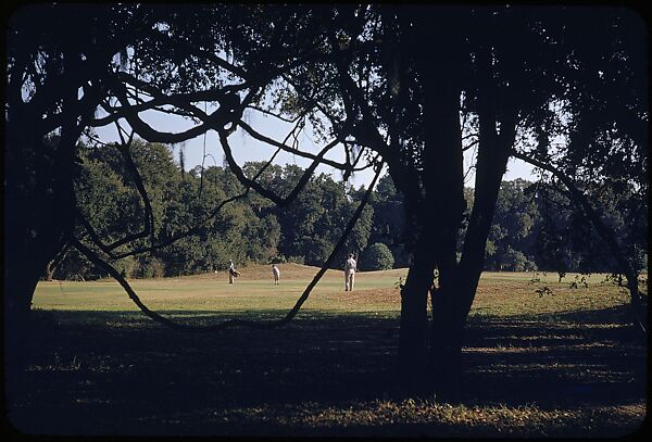 [493 Views of Golf Courses, for Fortune Article "October's Game"], Walker Evans (American, St. Louis, Missouri 1903–1975 New Haven, Connecticut), Color film transparency