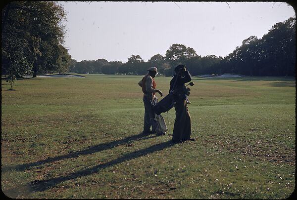 [493 Views of Golf Courses, for Fortune Article "October's Game"], Walker Evans (American, St. Louis, Missouri 1903–1975 New Haven, Connecticut), Color film transparency