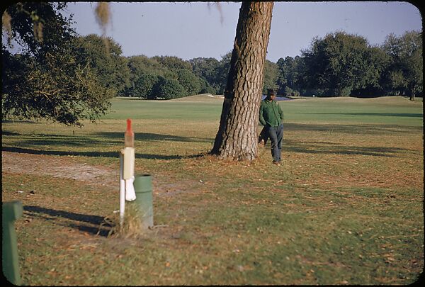 [493 Views of Golf Courses, for Fortune Article "October's Game"], Walker Evans (American, St. Louis, Missouri 1903–1975 New Haven, Connecticut), Color film transparency