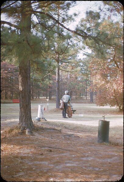 [493 Views of Golf Courses, for Fortune Article "October's Game"], Walker Evans (American, St. Louis, Missouri 1903–1975 New Haven, Connecticut), Color film transparency