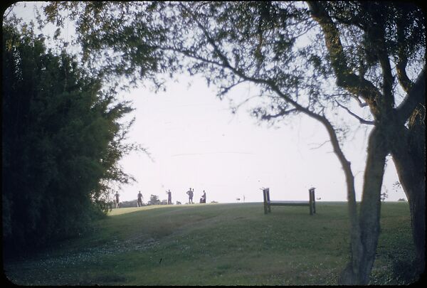 [493 Views of Golf Courses, for Fortune Article "October's Game"], Walker Evans (American, St. Louis, Missouri 1903–1975 New Haven, Connecticut), Color film transparency