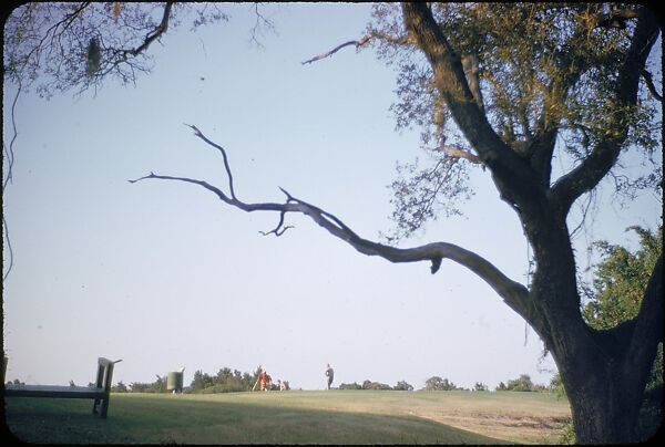 [493 Views of Golf Courses, for Fortune Article "October's Game"], Walker Evans (American, St. Louis, Missouri 1903–1975 New Haven, Connecticut), Color film transparency