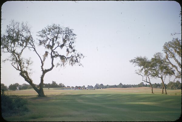 [493 Views of Golf Courses, for Fortune Article "October's Game"], Walker Evans (American, St. Louis, Missouri 1903–1975 New Haven, Connecticut), Color film transparency