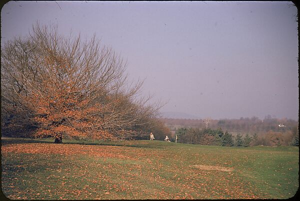 [493 Views of Golf Courses, for Fortune Article "October's Game"], Walker Evans (American, St. Louis, Missouri 1903–1975 New Haven, Connecticut), Color film transparency