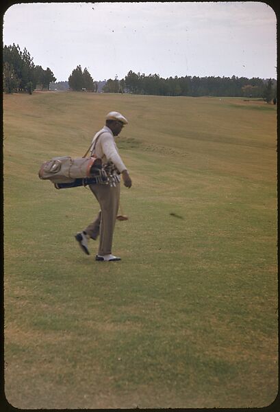 [493 Views of Golf Courses, for Fortune Article "October's Game"], Walker Evans (American, St. Louis, Missouri 1903–1975 New Haven, Connecticut), Color film transparency