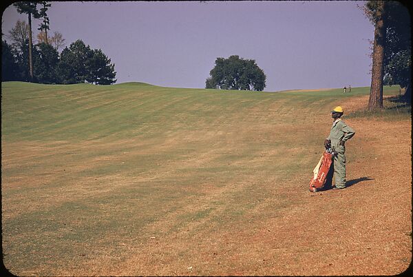 [493 Views of Golf Courses, for Fortune Article "October's Game"], Walker Evans (American, St. Louis, Missouri 1903–1975 New Haven, Connecticut), Color film transparency