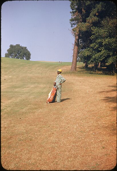 [493 Views of Golf Courses, for Fortune Article "October's Game"], Walker Evans (American, St. Louis, Missouri 1903–1975 New Haven, Connecticut), Color film transparency