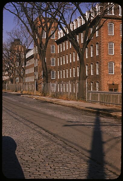 [654 Views of Mills, for Fortune Article "These Dark Satanic Mills"], Walker Evans (American, St. Louis, Missouri 1903–1975 New Haven, Connecticut), Color film transparency