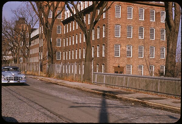[654 Views of Mills, for Fortune Article "These Dark Satanic Mills"], Walker Evans (American, St. Louis, Missouri 1903–1975 New Haven, Connecticut), Color film transparency