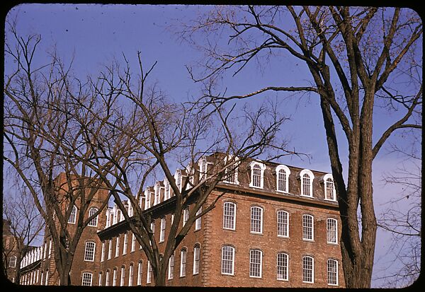 [654 Views of Mills, for Fortune Article "These Dark Satanic Mills"], Walker Evans (American, St. Louis, Missouri 1903–1975 New Haven, Connecticut), Color film transparency
