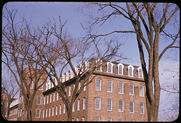 [654 Views of Mills, for Fortune Article "These Dark Satanic Mills"], Walker Evans (American, St. Louis, Missouri 1903–1975 New Haven, Connecticut), Color film transparency