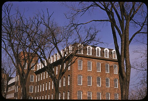 [654 Views of Mills, for Fortune Article "These Dark Satanic Mills"], Walker Evans (American, St. Louis, Missouri 1903–1975 New Haven, Connecticut), Color film transparency