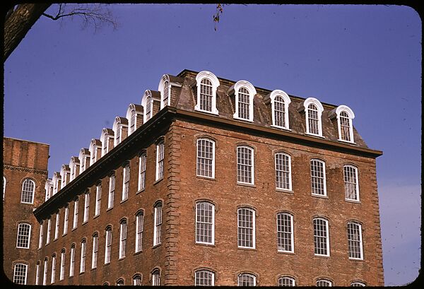 [654 Views of Mills, for Fortune Article "These Dark Satanic Mills"], Walker Evans (American, St. Louis, Missouri 1903–1975 New Haven, Connecticut), Color film transparency