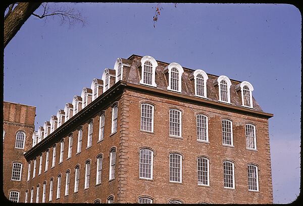 [654 Views of Mills, for Fortune Article "These Dark Satanic Mills"], Walker Evans (American, St. Louis, Missouri 1903–1975 New Haven, Connecticut), Color film transparency