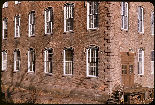 [654 Views of Mills, for Fortune Article "These Dark Satanic Mills"], Walker Evans (American, St. Louis, Missouri 1903–1975 New Haven, Connecticut), Color film transparency