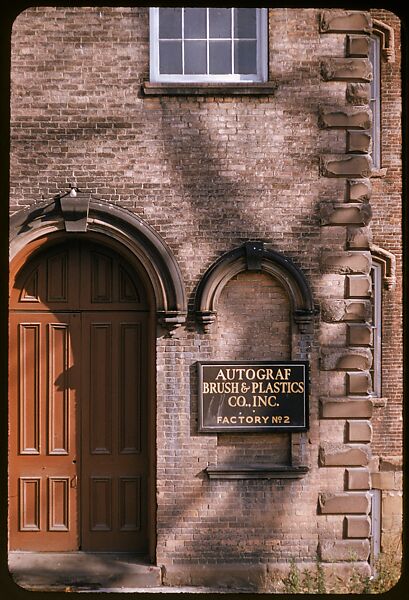 [654 Views of Mills, for Fortune Article "These Dark Satanic Mills"], Walker Evans (American, St. Louis, Missouri 1903–1975 New Haven, Connecticut), Color film transparency