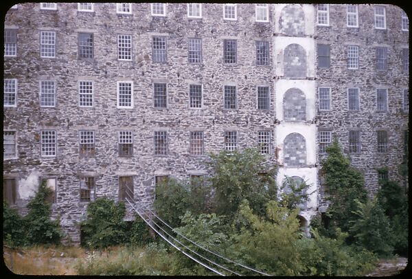 [654 Views of Mills, for Fortune Article "These Dark Satanic Mills"], Walker Evans (American, St. Louis, Missouri 1903–1975 New Haven, Connecticut), Color film transparency