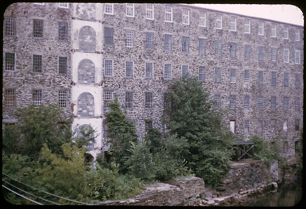 [654 Views of Mills, for Fortune Article "These Dark Satanic Mills"], Walker Evans (American, St. Louis, Missouri 1903–1975 New Haven, Connecticut), Color film transparency