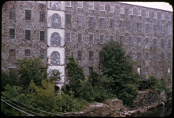 [654 Views of Mills, for Fortune Article "These Dark Satanic Mills"], Walker Evans (American, St. Louis, Missouri 1903–1975 New Haven, Connecticut), Color film transparency