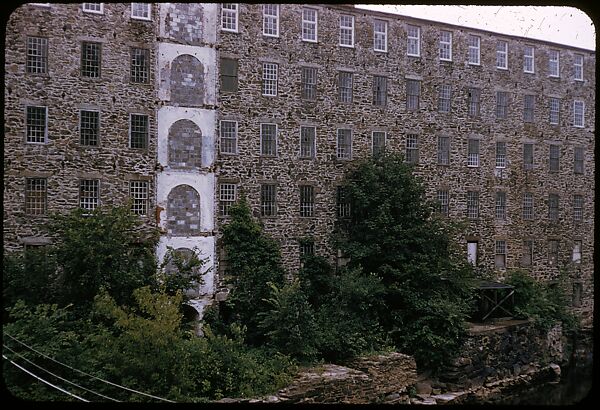 [654 Views of Mills, for Fortune Article "These Dark Satanic Mills"], Walker Evans (American, St. Louis, Missouri 1903–1975 New Haven, Connecticut), Color film transparency
