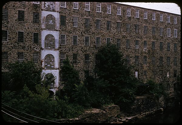 [654 Views of Mills, for Fortune Article "These Dark Satanic Mills"], Walker Evans (American, St. Louis, Missouri 1903–1975 New Haven, Connecticut), Color film transparency