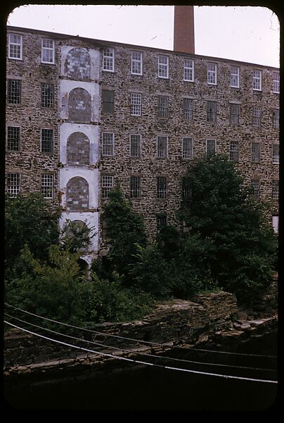 [654 Views of Mills, for Fortune Article "These Dark Satanic Mills"], Walker Evans (American, St. Louis, Missouri 1903–1975 New Haven, Connecticut), Color film transparency