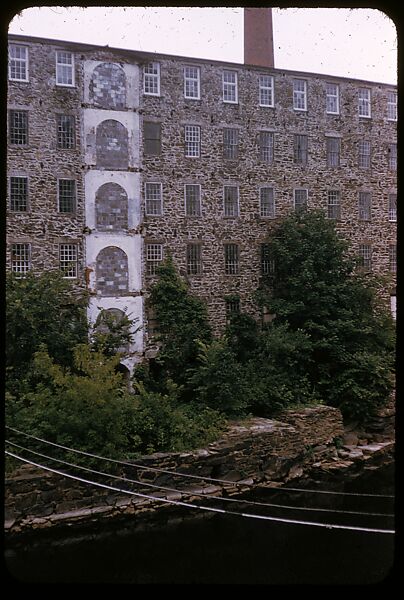 [654 Views of Mills, for Fortune Article "These Dark Satanic Mills"], Walker Evans (American, St. Louis, Missouri 1903–1975 New Haven, Connecticut), Color film transparency