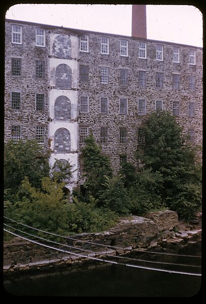 [654 Views of Mills, for Fortune Article "These Dark Satanic Mills"], Walker Evans (American, St. Louis, Missouri 1903–1975 New Haven, Connecticut), Color film transparency
