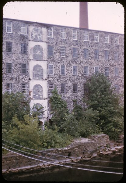 [654 Views of Mills, for Fortune Article "These Dark Satanic Mills"], Walker Evans (American, St. Louis, Missouri 1903–1975 New Haven, Connecticut), Color film transparency