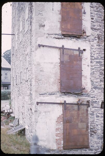 [654 Views of Mills, for Fortune Article "These Dark Satanic Mills"], Walker Evans (American, St. Louis, Missouri 1903–1975 New Haven, Connecticut), Color film transparency