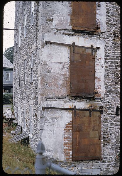 [654 Views of Mills, for Fortune Article "These Dark Satanic Mills"], Walker Evans (American, St. Louis, Missouri 1903–1975 New Haven, Connecticut), Color film transparency