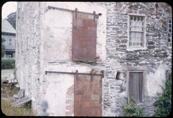 [654 Views of Mills, for Fortune Article "These Dark Satanic Mills"], Walker Evans (American, St. Louis, Missouri 1903–1975 New Haven, Connecticut), Color film transparency