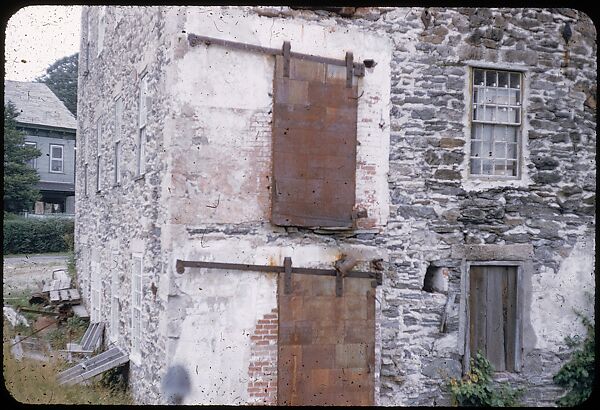 [654 Views of Mills, for Fortune Article "These Dark Satanic Mills"], Walker Evans (American, St. Louis, Missouri 1903–1975 New Haven, Connecticut), Color film transparency