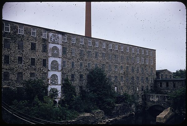 [654 Views of Mills, for Fortune Article "These Dark Satanic Mills"], Walker Evans (American, St. Louis, Missouri 1903–1975 New Haven, Connecticut), Color film transparency