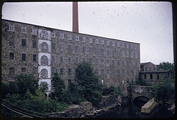 [654 Views of Mills, for Fortune Article "These Dark Satanic Mills"], Walker Evans (American, St. Louis, Missouri 1903–1975 New Haven, Connecticut), Color film transparency