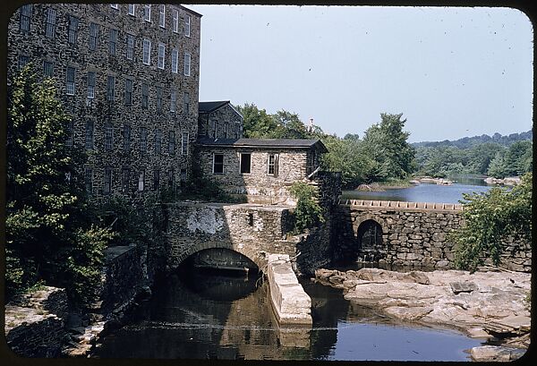 [654 Views of Mills, for Fortune Article "These Dark Satanic Mills"], Walker Evans (American, St. Louis, Missouri 1903–1975 New Haven, Connecticut), Color film transparency
