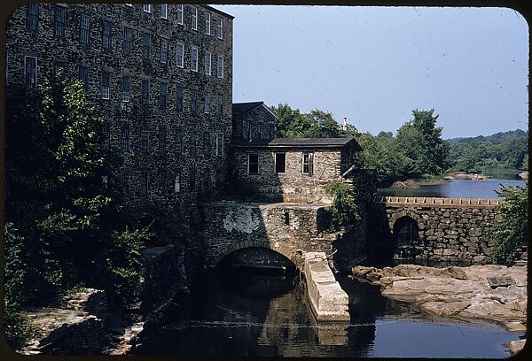 [654 Views of Mills, for Fortune Article "These Dark Satanic Mills"], Walker Evans (American, St. Louis, Missouri 1903–1975 New Haven, Connecticut), Color film transparency