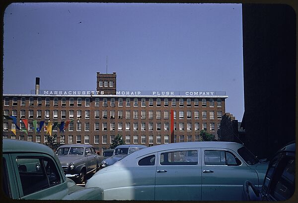 [654 Views of Mills, for Fortune Article "These Dark Satanic Mills"], Walker Evans (American, St. Louis, Missouri 1903–1975 New Haven, Connecticut), Color film transparency